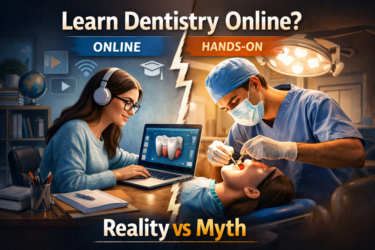 Can You Learn Dentistry Online? Reality vs Myth (2026 Guide for Students)